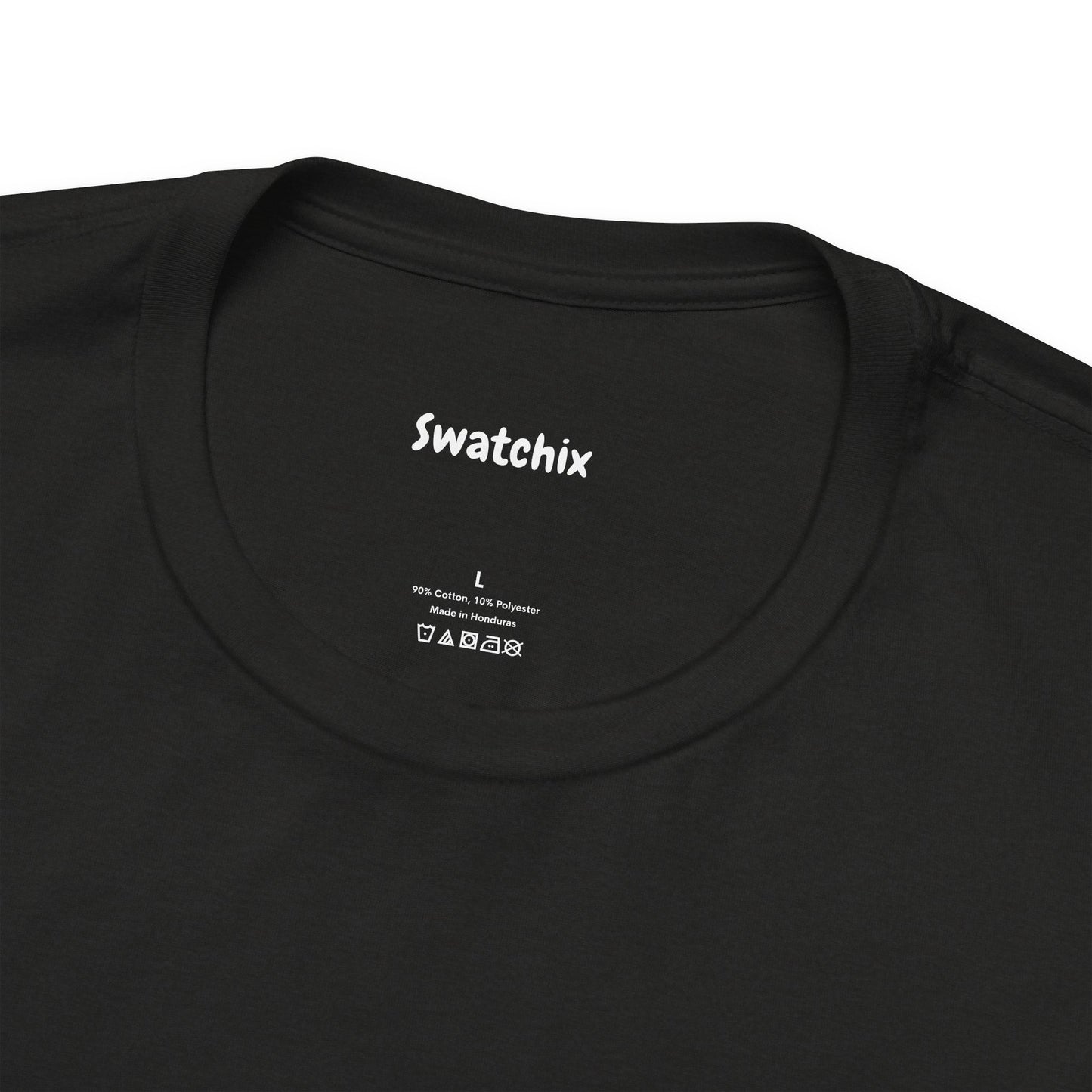 Unisex Crewneck Tee In Black Heather