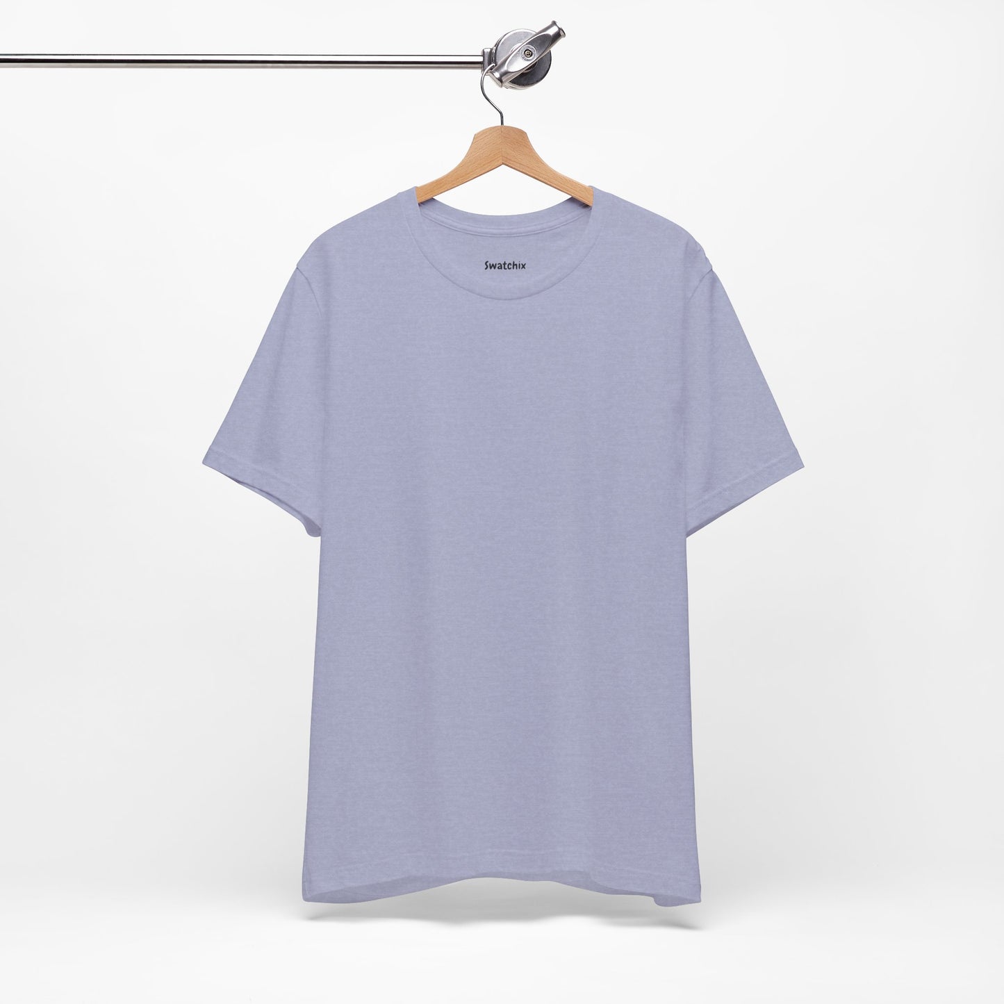 Unisex Crewneck Tee In Heather Blue