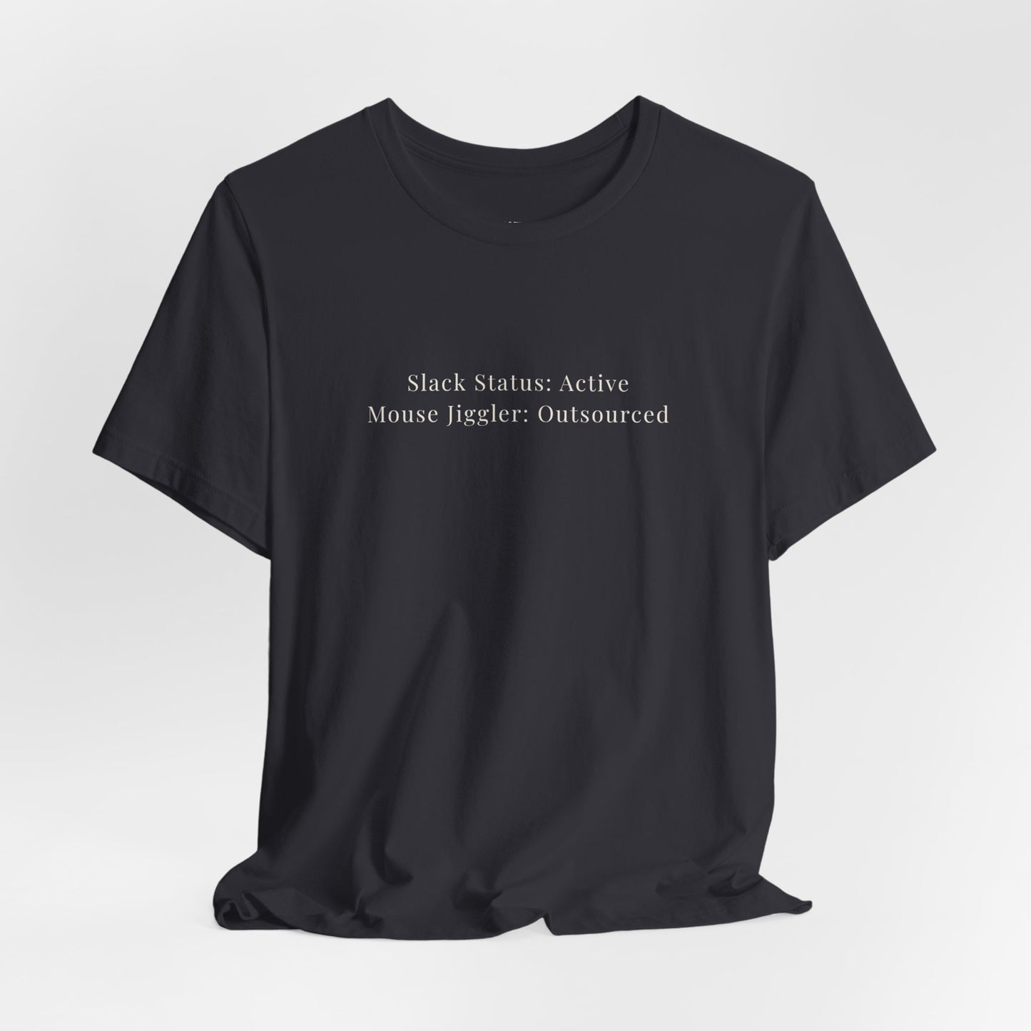 Slack Status Crewneck Tee