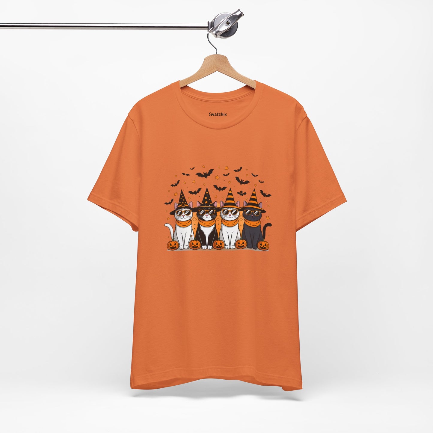 Halloween Cats Unisex Crewneck Tee