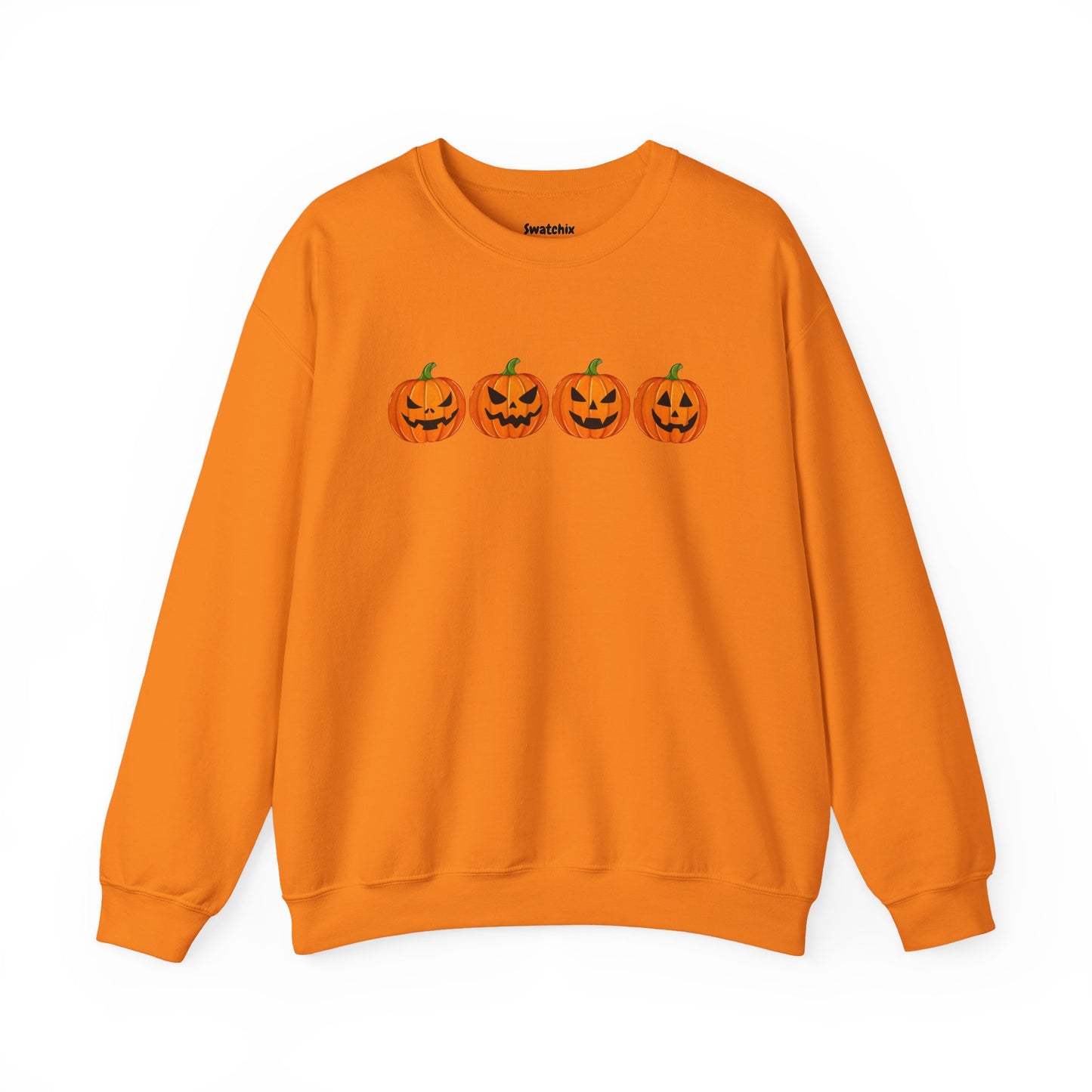 Four Pumpkins Unisex Crewneck Sweatshirt