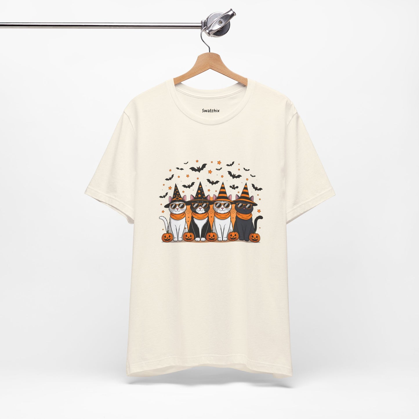 Halloween Cats Unisex Crewneck Tee
