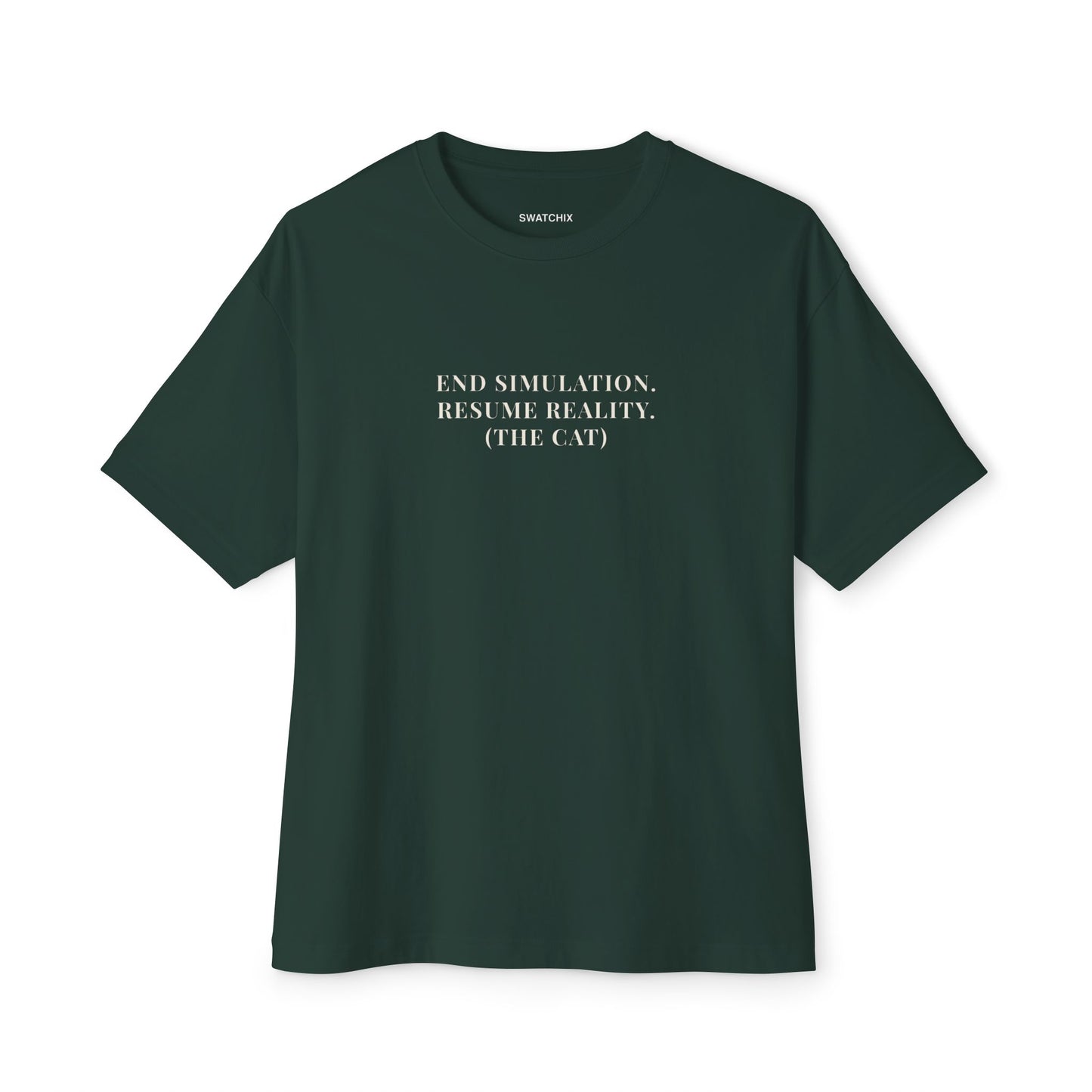 End Simulation Oversized Tee