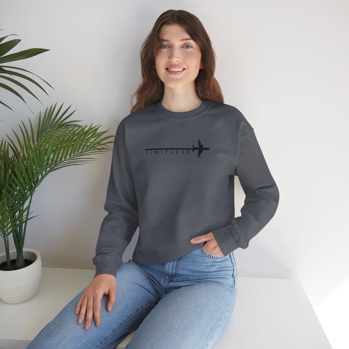 Limitless Unisex Crewneck Sweatshirt