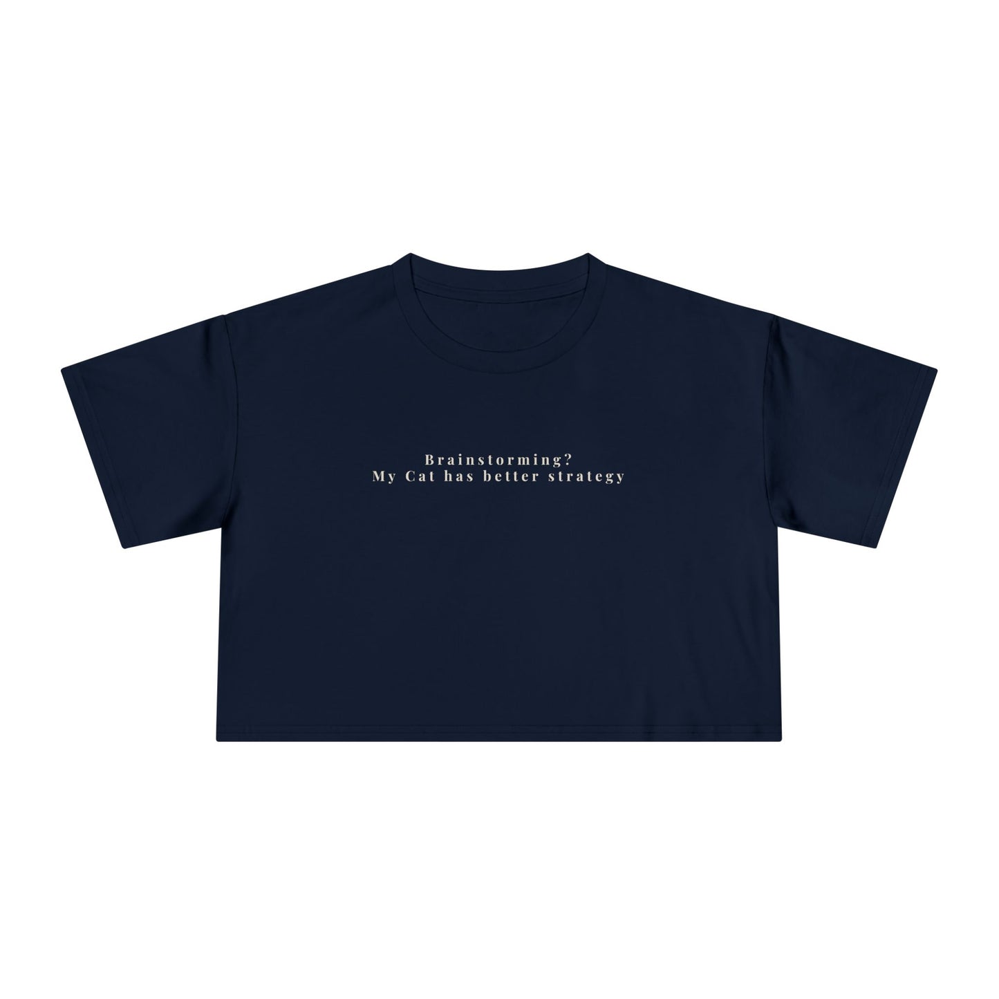 Brainstorming Cropped Tee