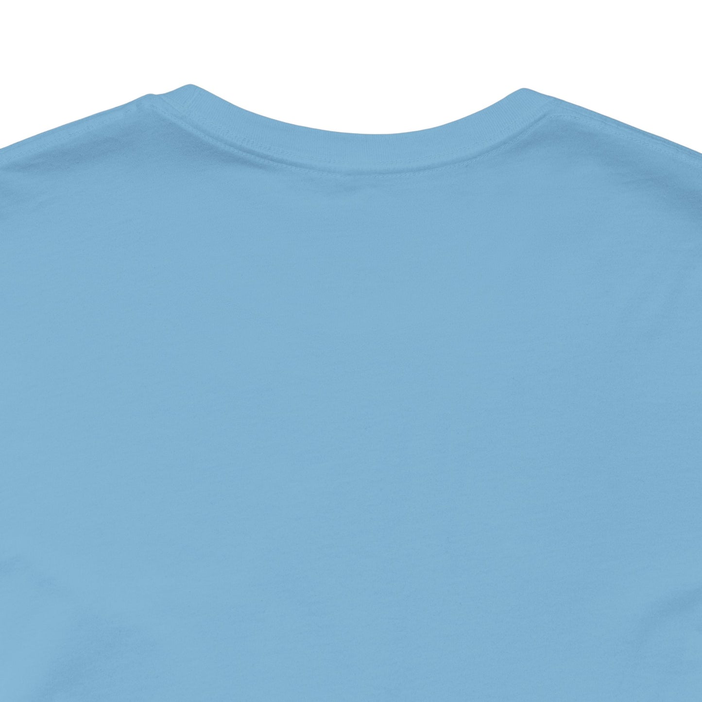 Unisex Crewneck Tee In Ocean Blue