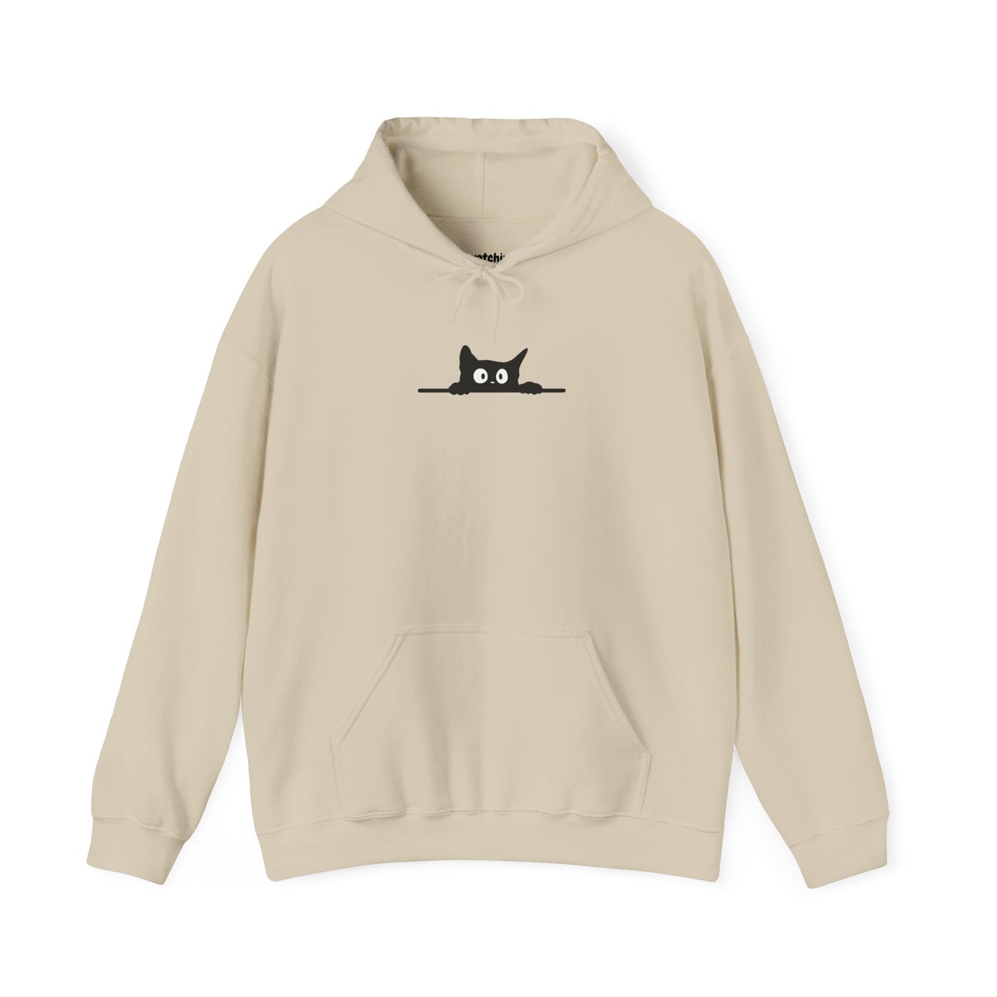 Peeking Cat Unisex Hoodie