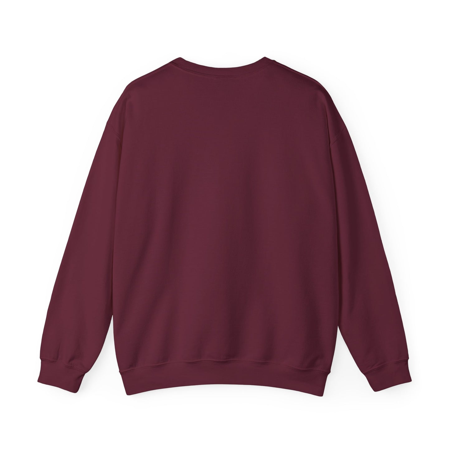 Unisex Crewneck Sweatshirt In Maroon