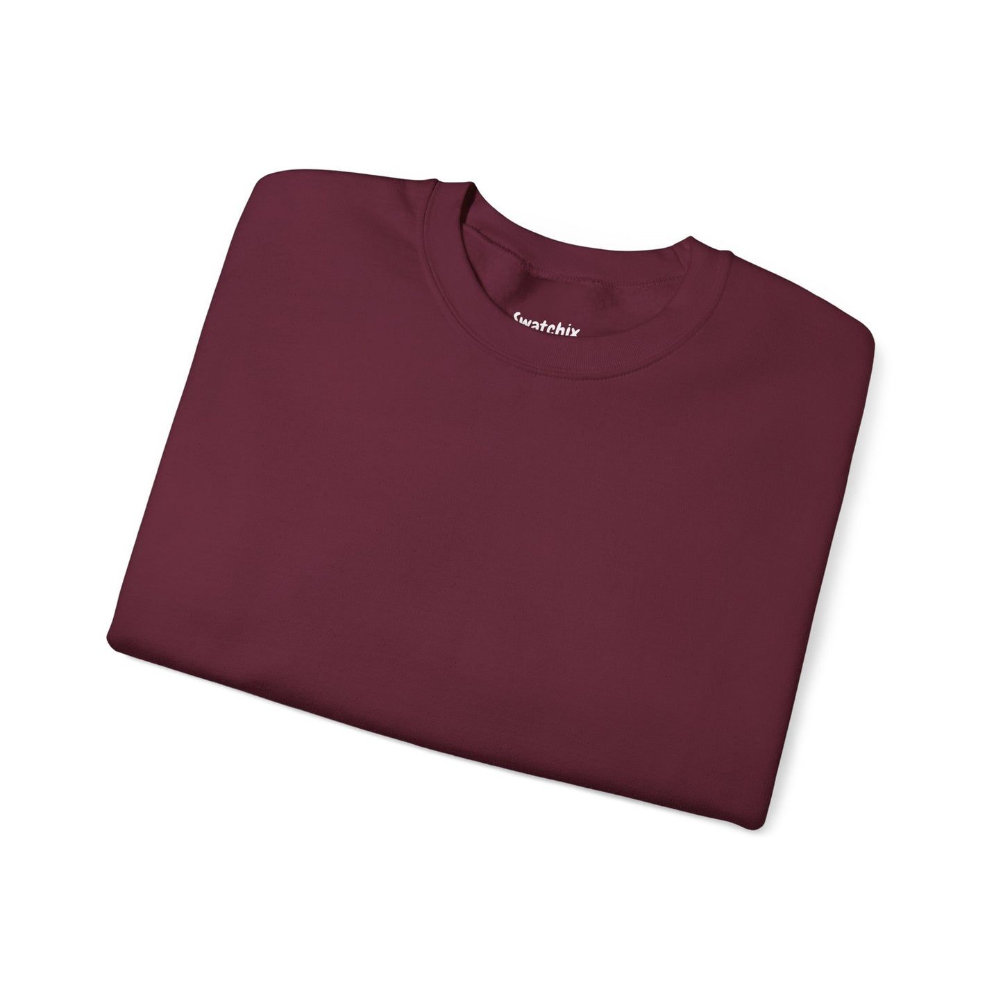 Unisex Crewneck Sweatshirt In Maroon