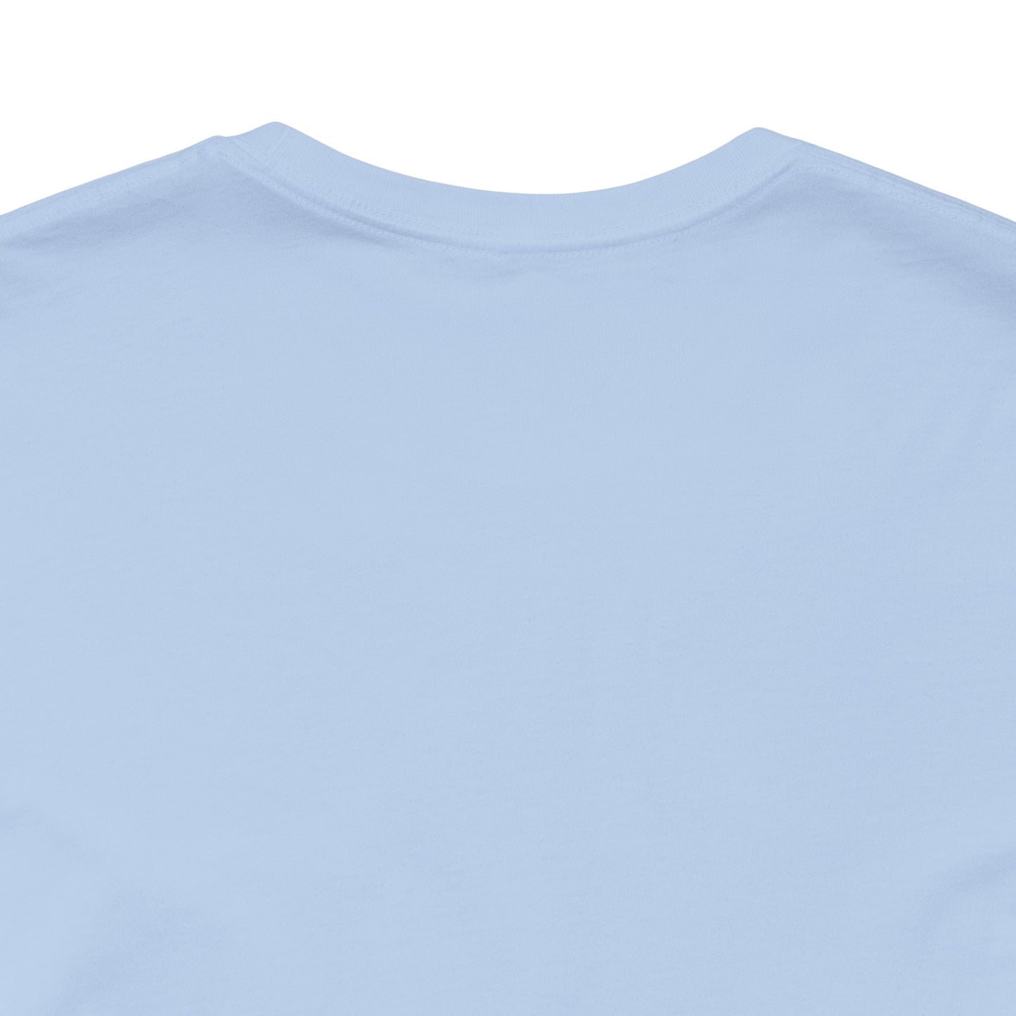 Unisex Crewneck Tee In Baby Blue