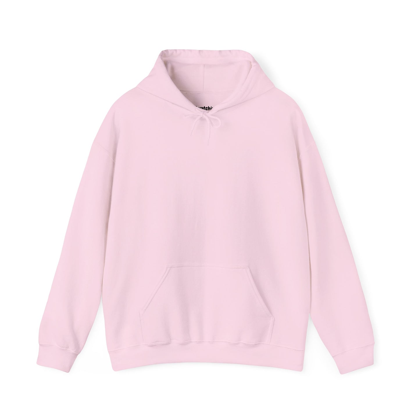 Unisex Hoodie In Light Pink