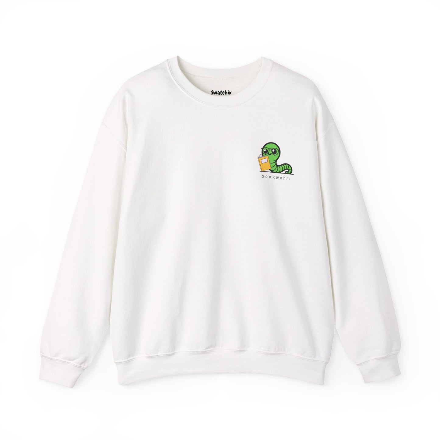 Cute Bookworm Unisex Crewneck Sweatshirt