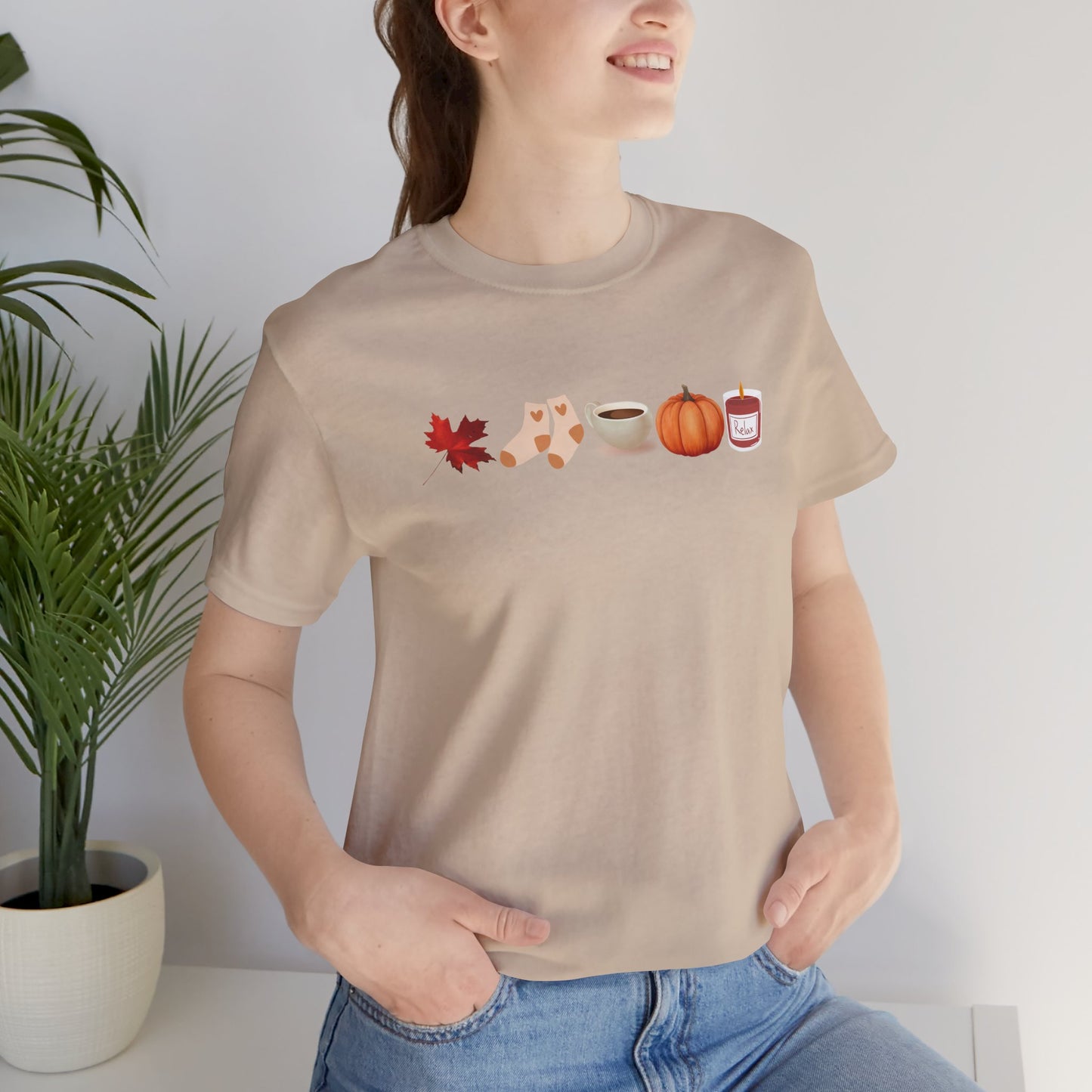 Fall Vibes Unisex Crewneck Tee