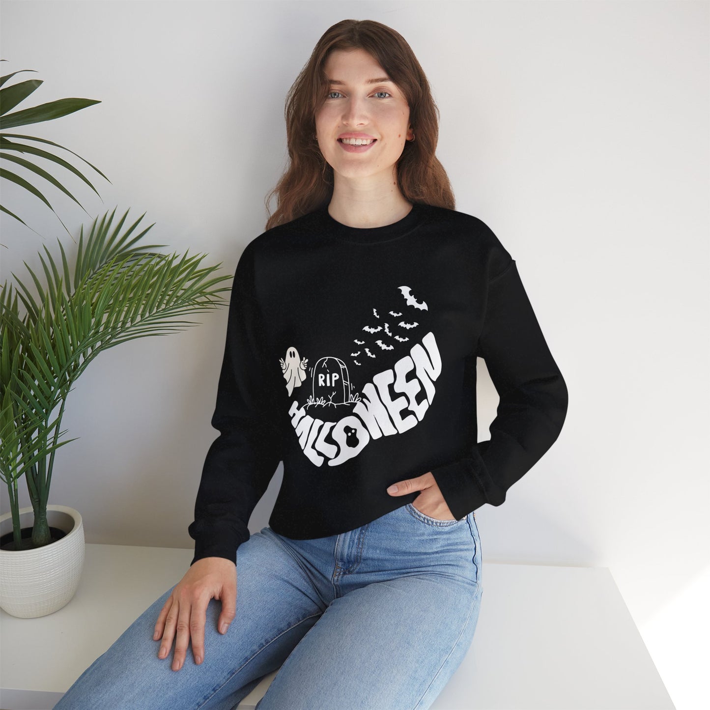 RIP Halloween Unisex Crewneck Sweatshirt