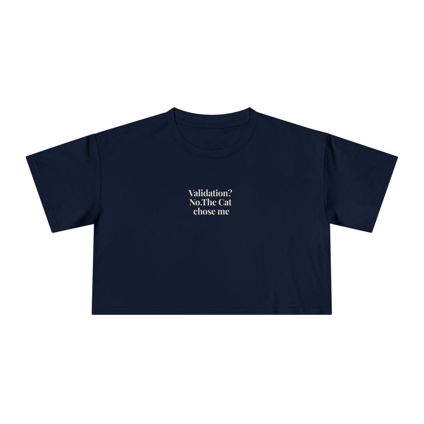 Validation Cropped Tee