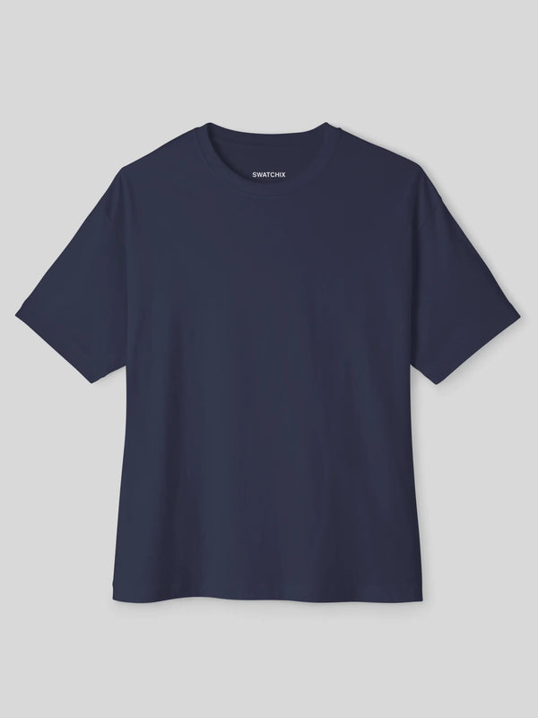 Oversized Tee In Navy