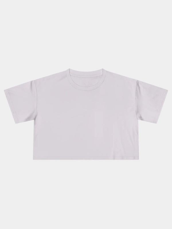 Crop Tee In Orchid