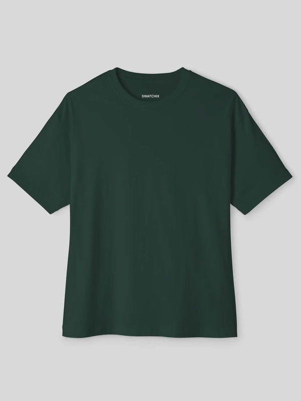 Oversized Tee In Forest