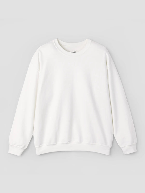 Crewneck Sweatshirt In White