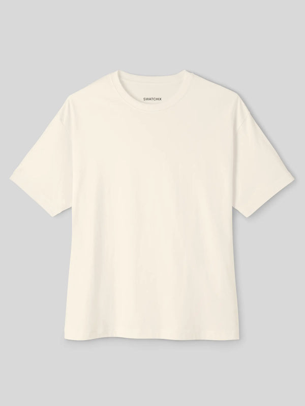 Oversized Tee In Natural