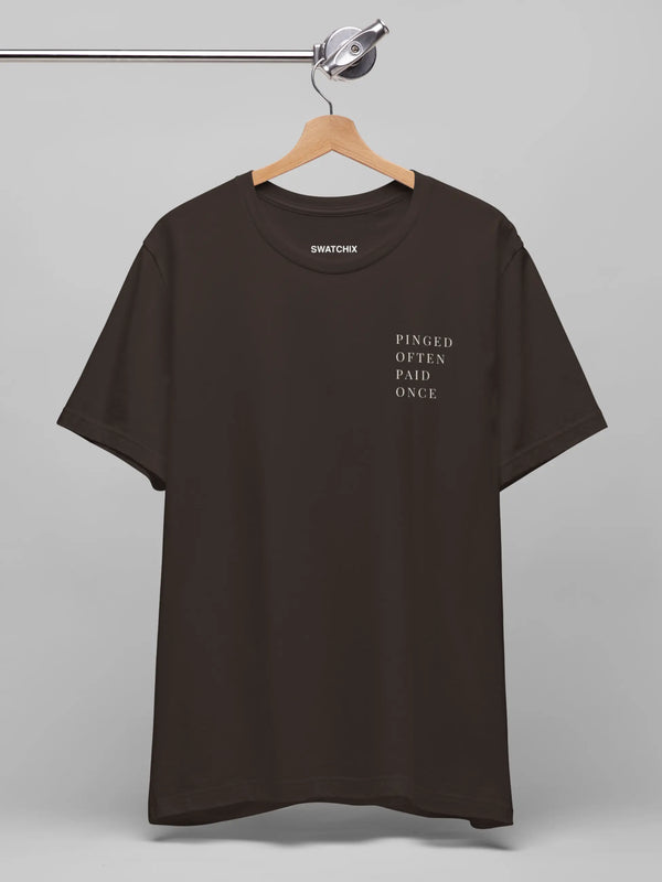Pinged Often Crewneck Tee