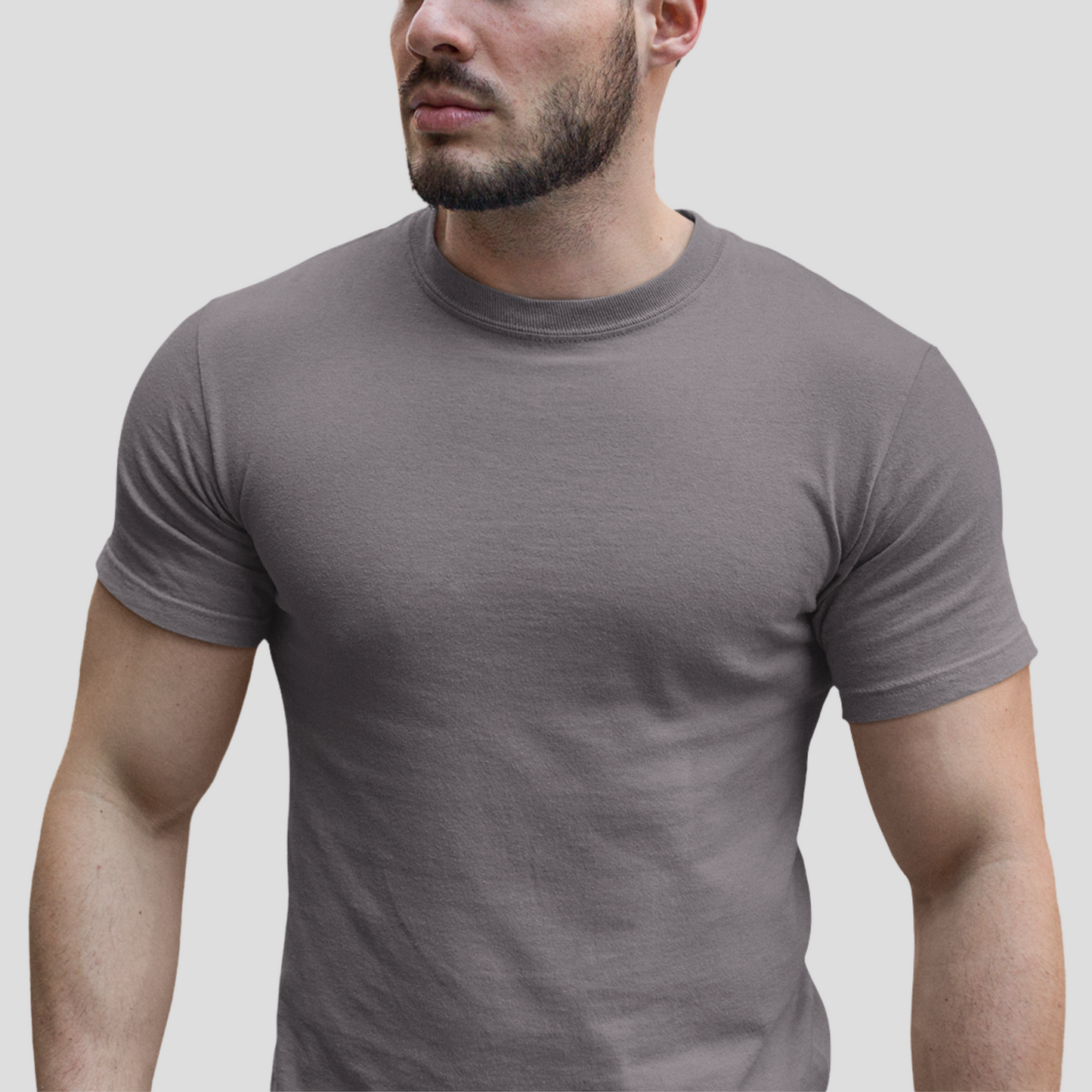 Unisex Crewneck Tee In Storm