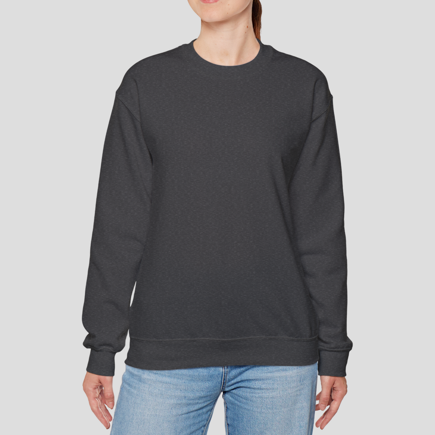 Unisex Crewneck Sweatshirt In Dark Heather