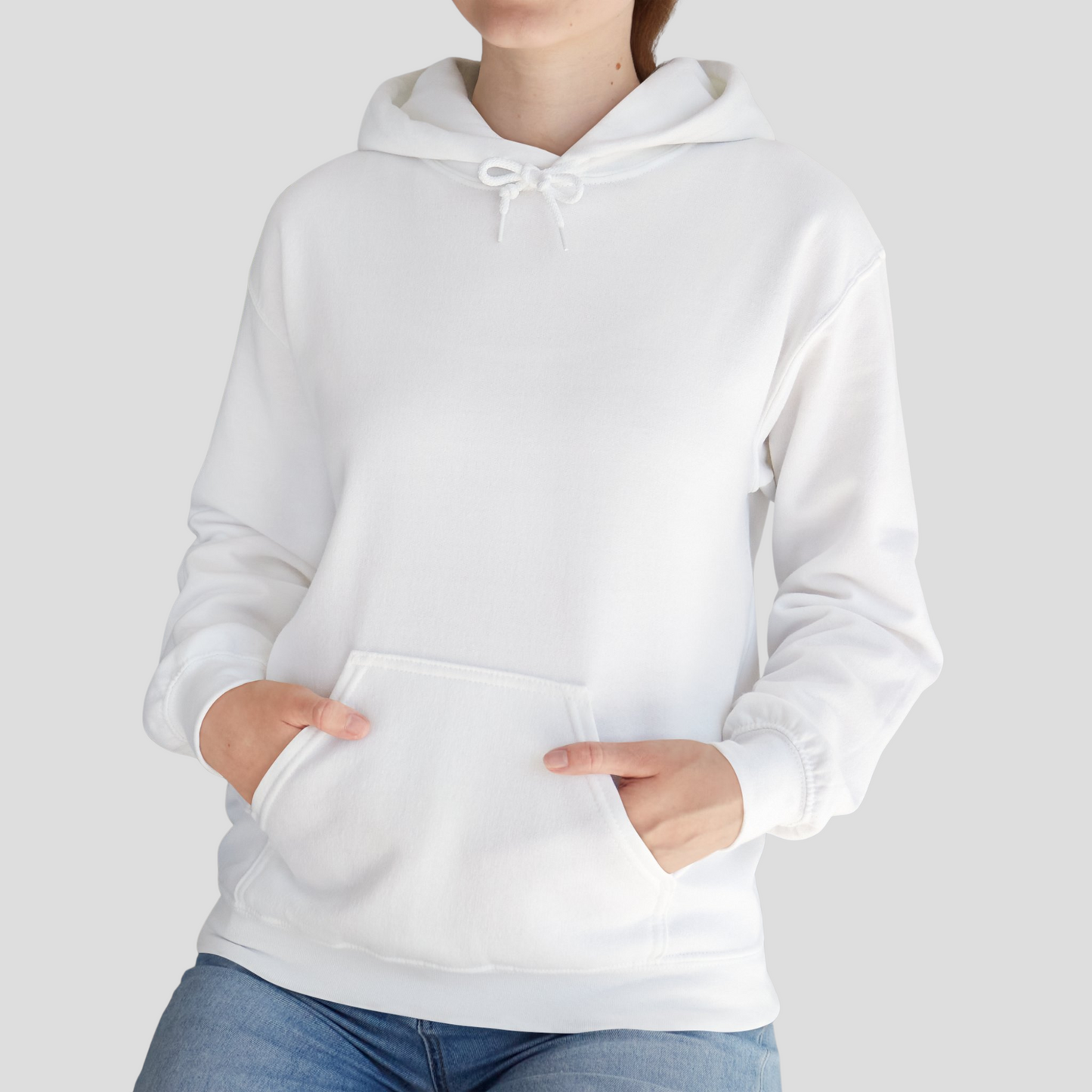 Unisex Hoodie In White