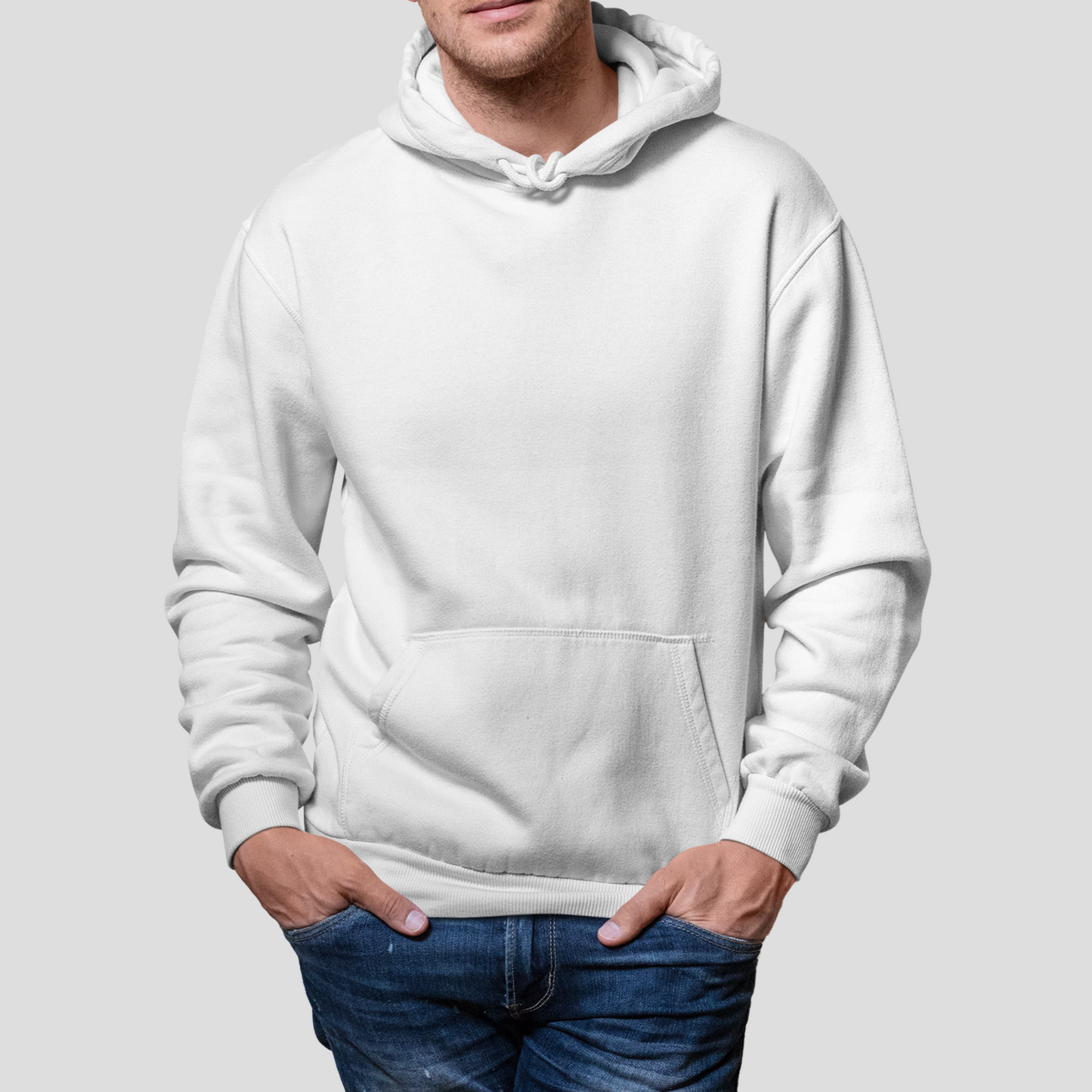 Unisex Hoodie In White