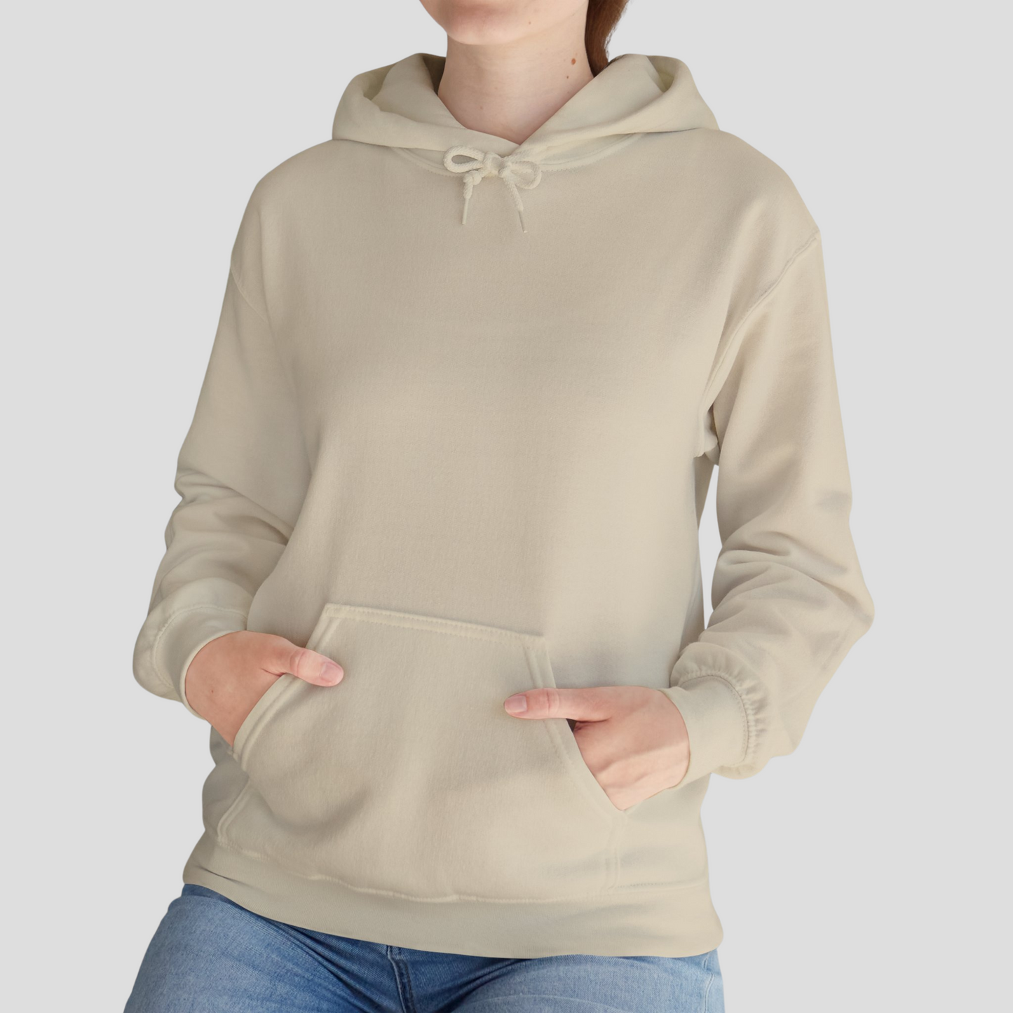 Unisex Hoodie In Sand