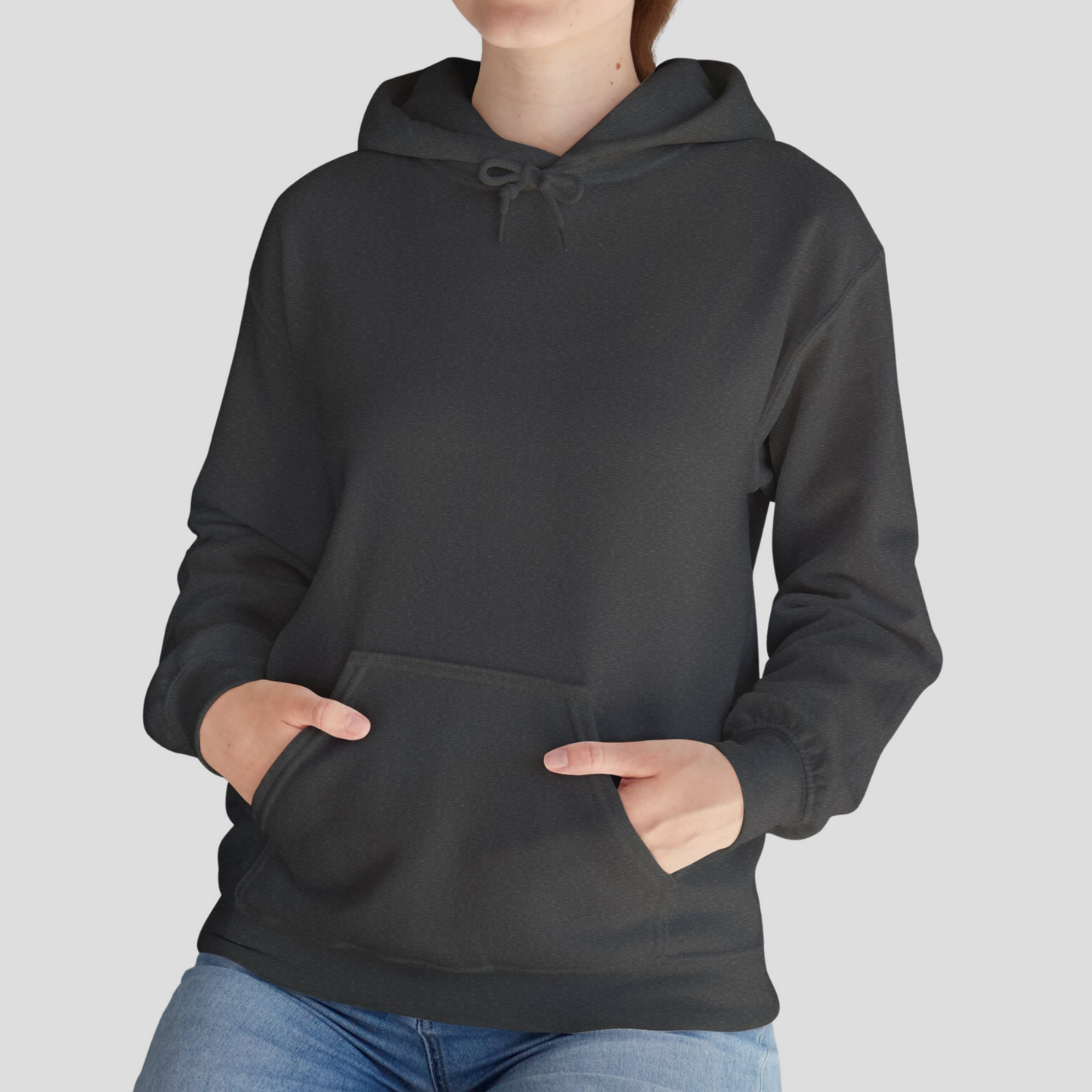 Unisex Hoodie In Dark Heather