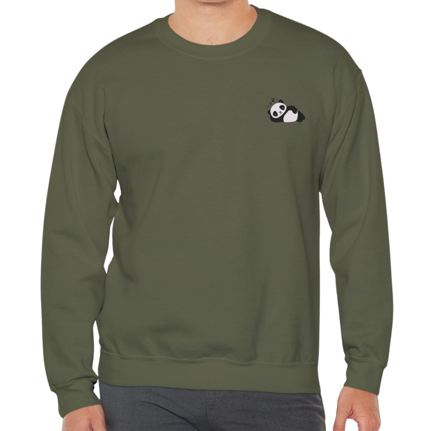 Cute Panda Unisex Crewneck Sweatshirt