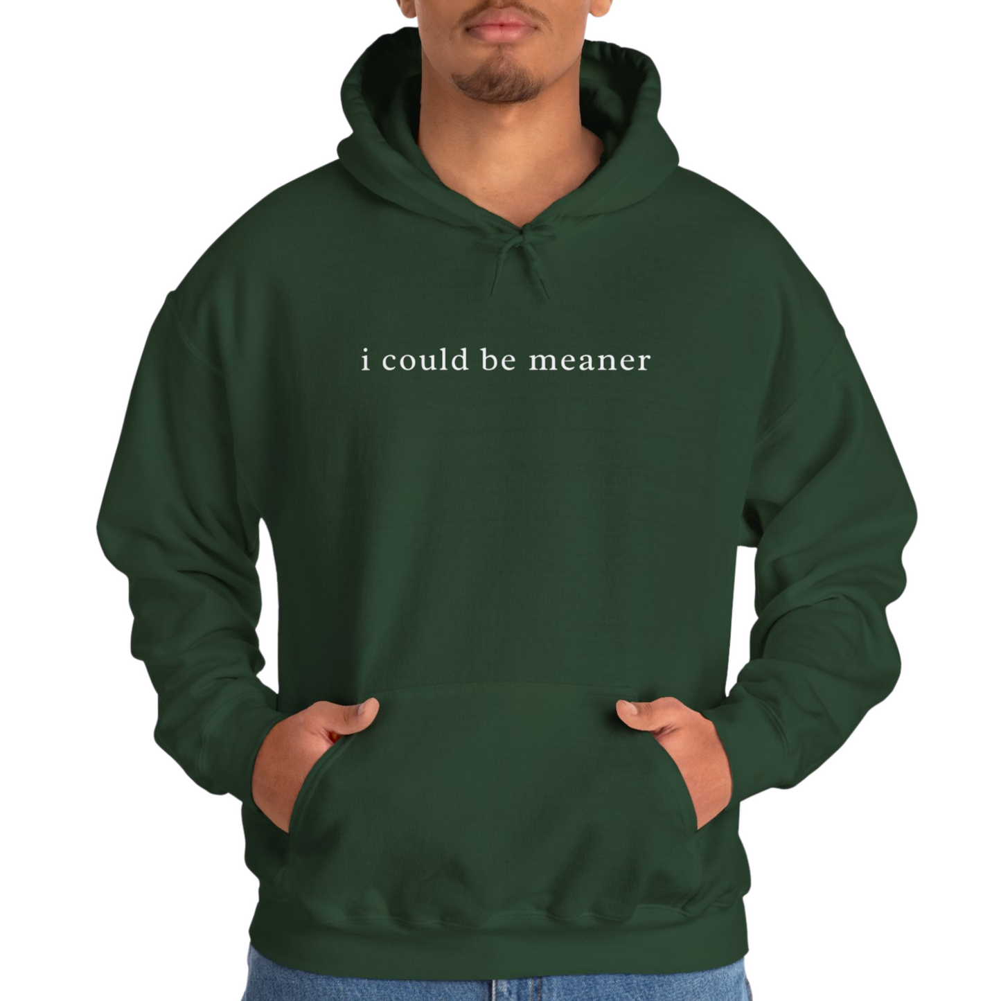 I Could Be Meaner Unisex Hoodie