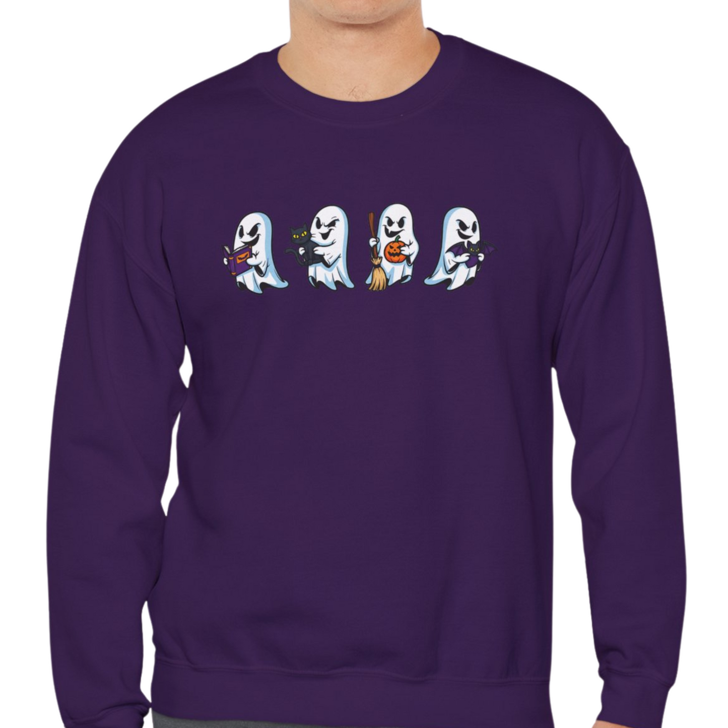 Four Boos Unisex Crewneck Sweatshirt