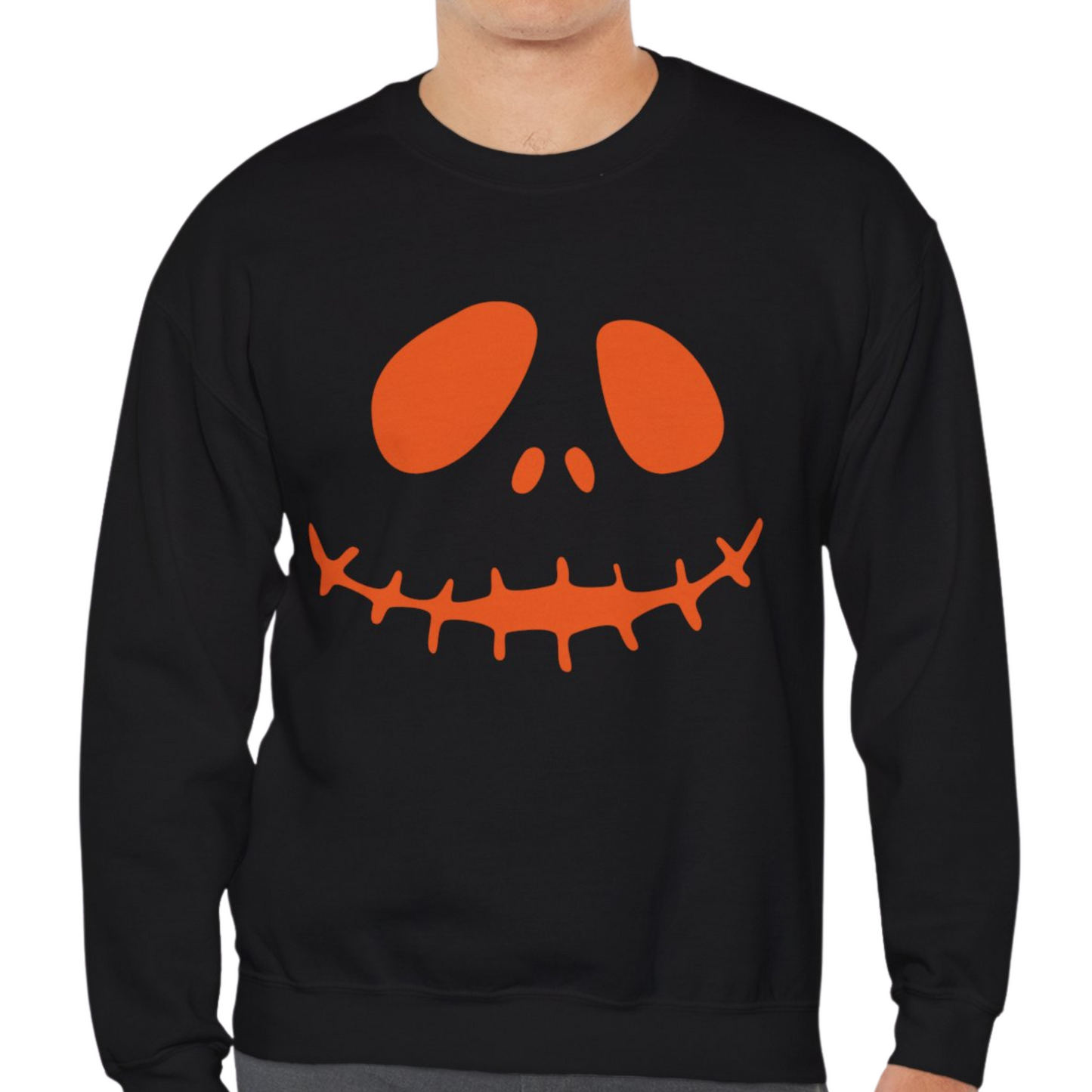 Spooky Jack Unisex Crewneck Sweatshirt