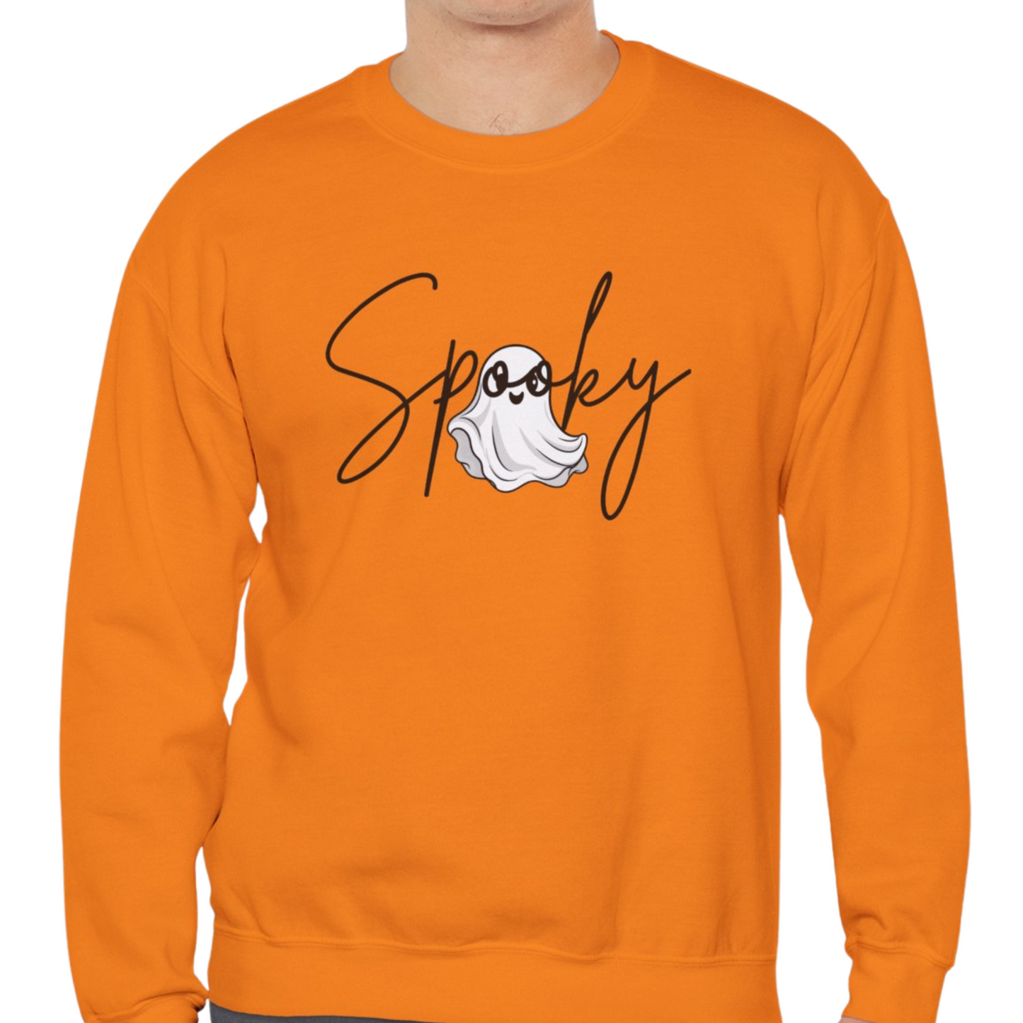 Spooky Boo Unisex Crewneck Sweatshirt