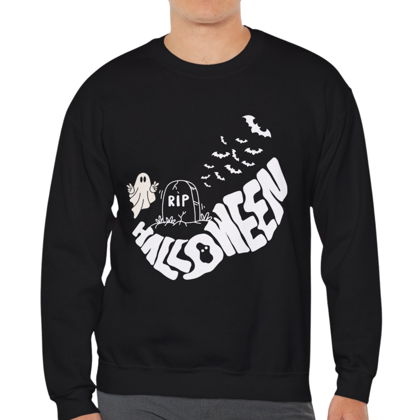 RIP Halloween Unisex Crewneck Sweatshirt