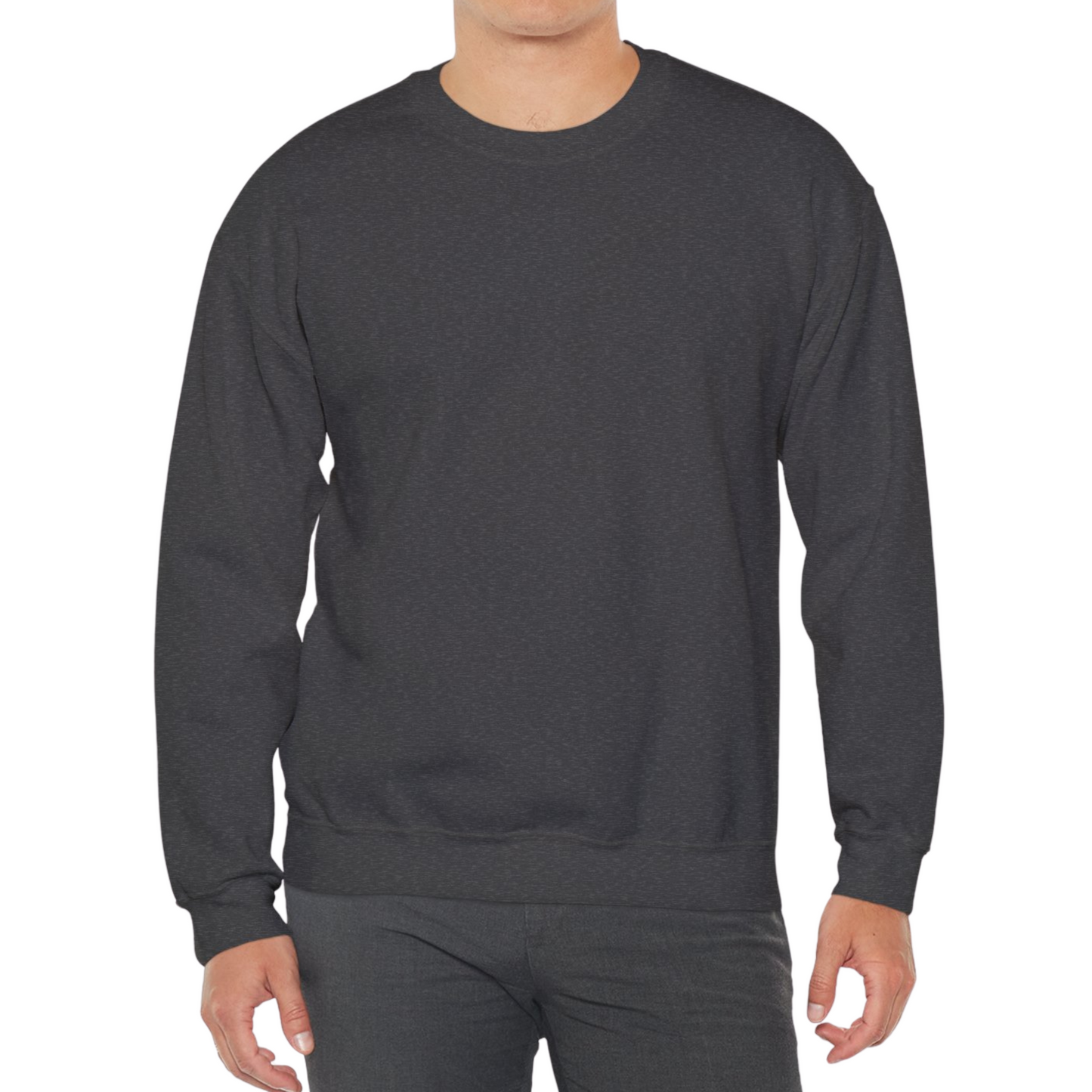 Unisex Crewneck Sweatshirt In Dark Heather