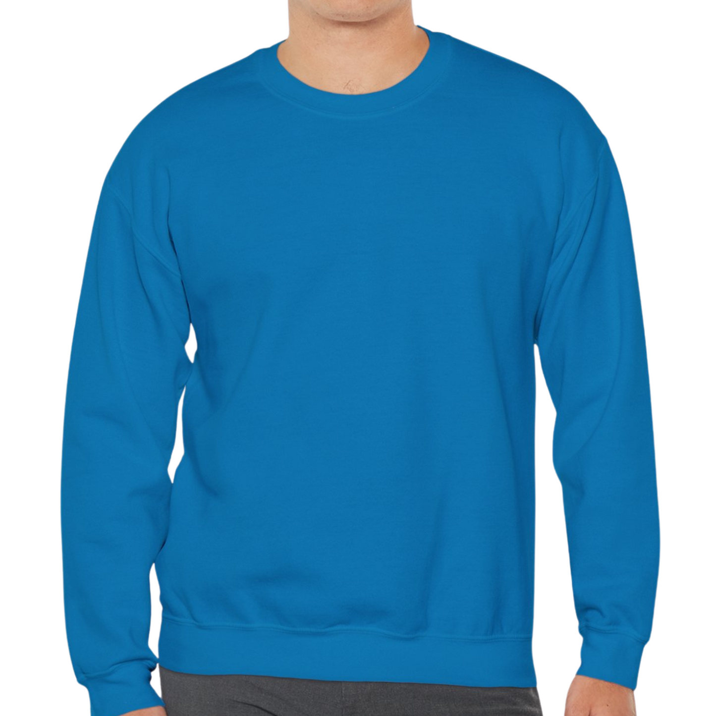 Unisex Crewneck Sweatshirt In Sapphire