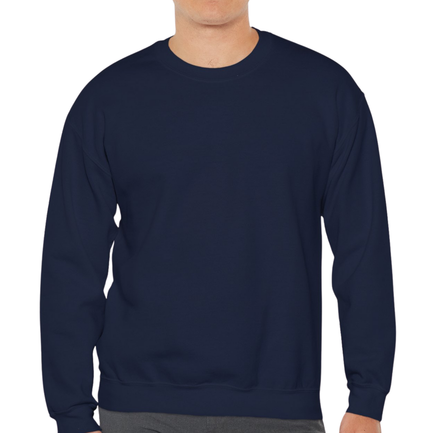 Unisex Crewneck Sweatshirt In Navy
