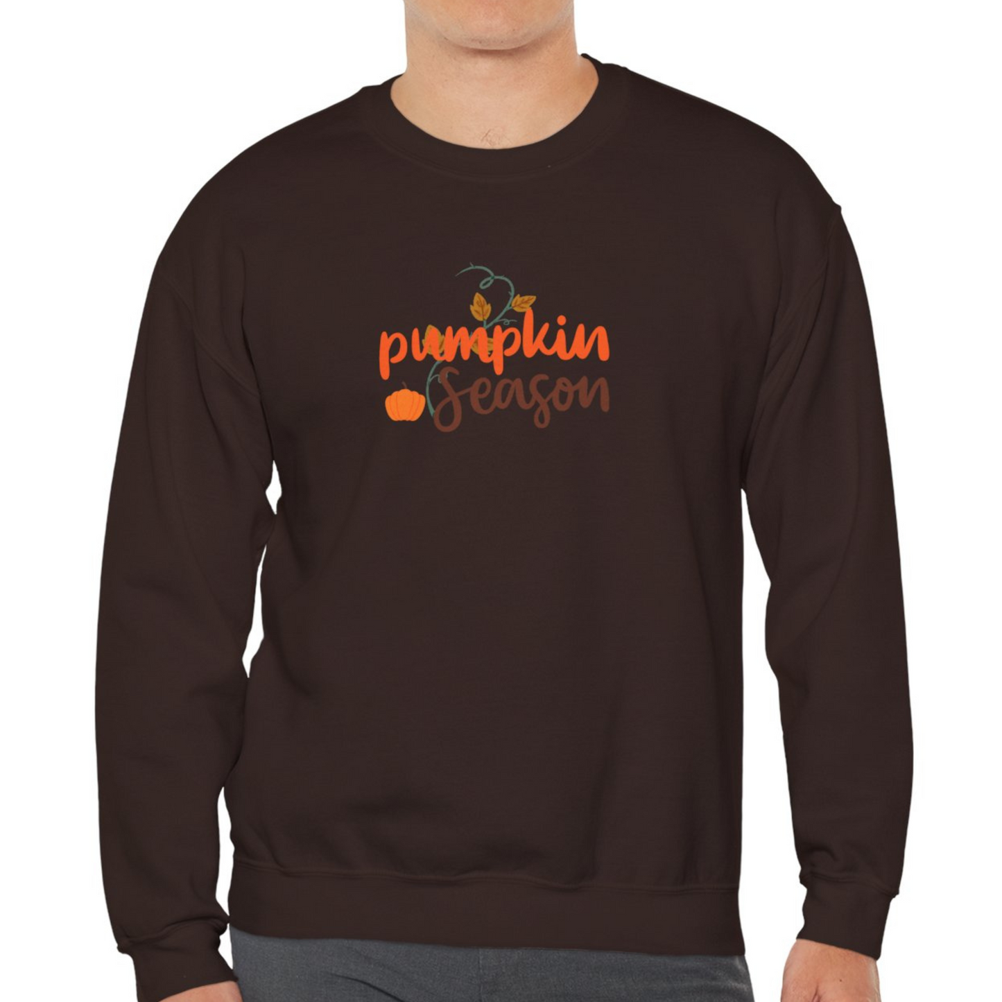 Pumpkin Unisex Crewneck Sweatshirt