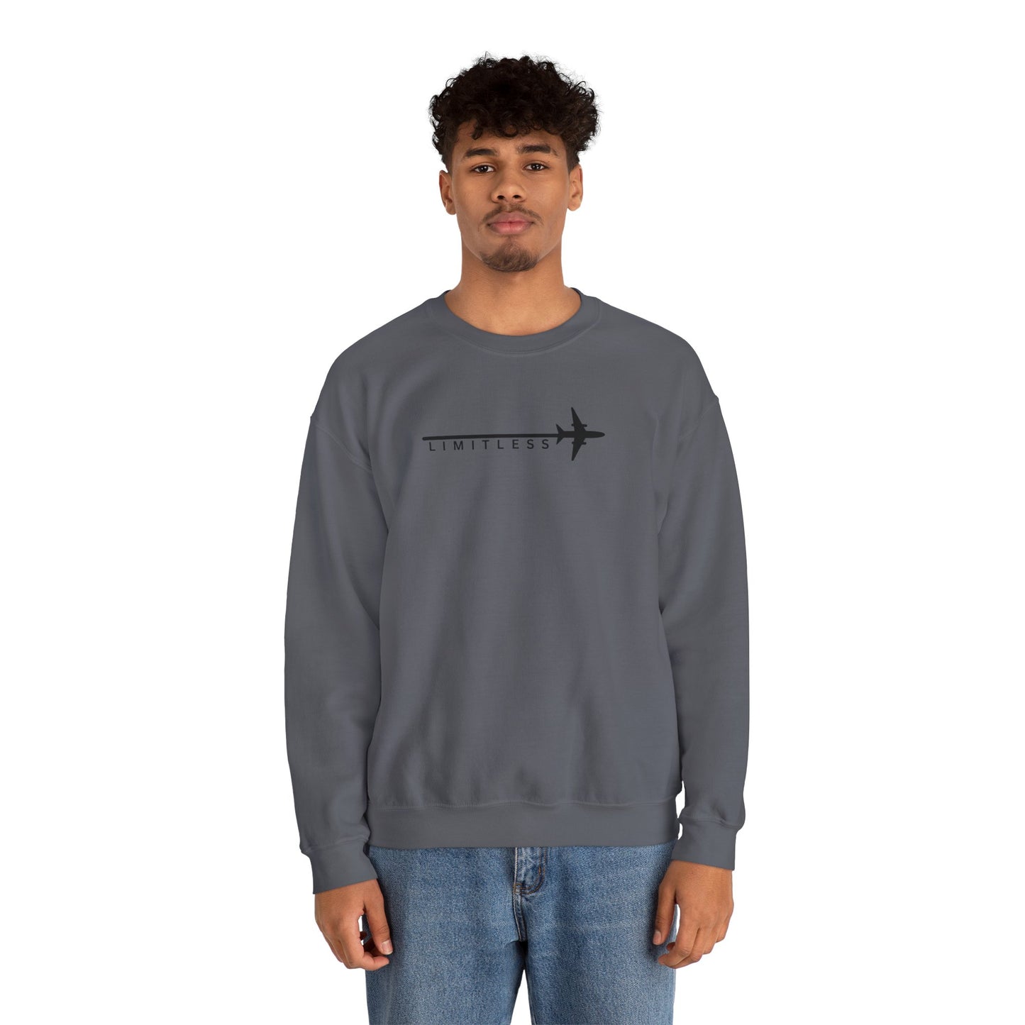 Limitless Unisex Crewneck Sweatshirt