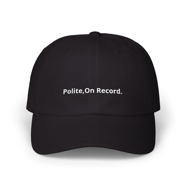 Polite on Record Cap