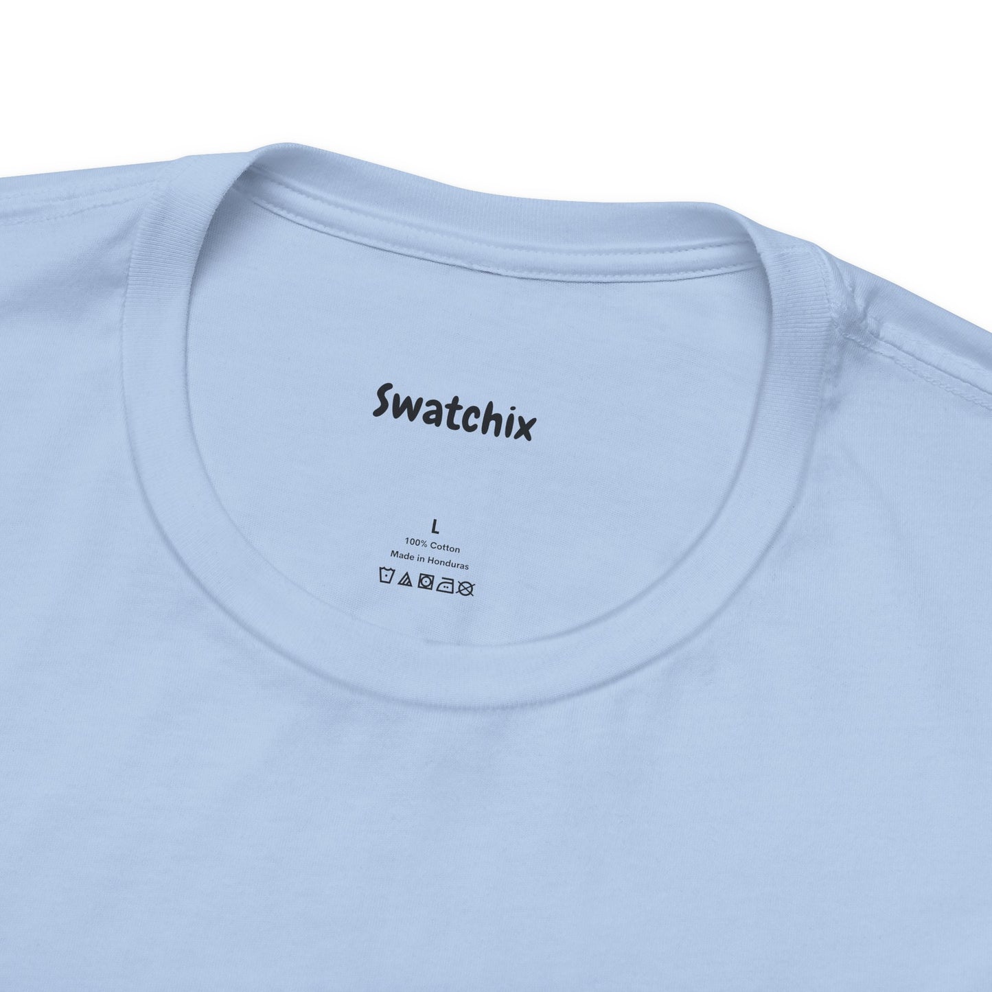Unisex Crewneck Tee In Baby Blue