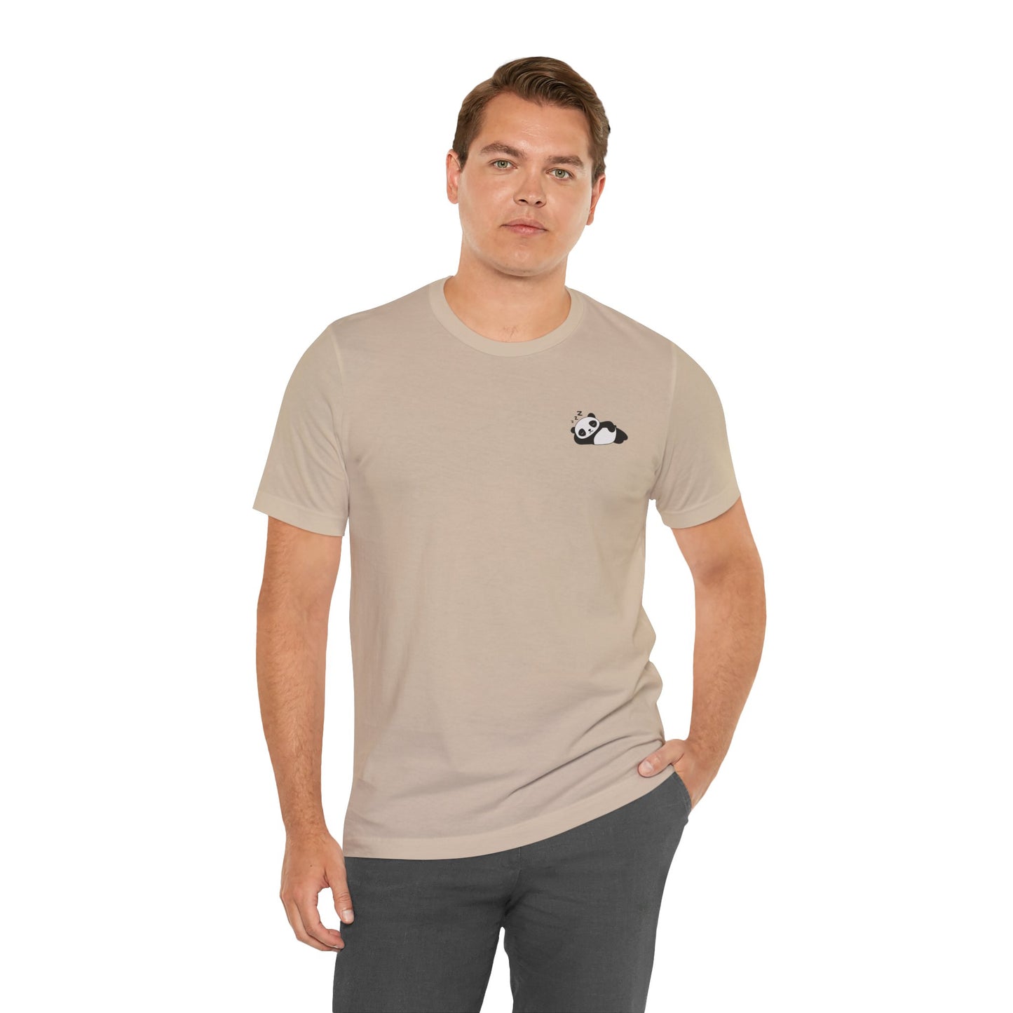 Cute Panda Unisex Crewneck Tee