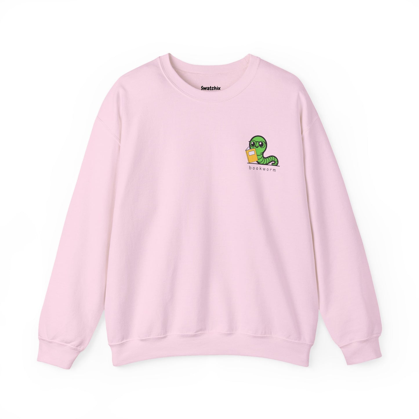 Cute Bookworm Unisex Crewneck Sweatshirt