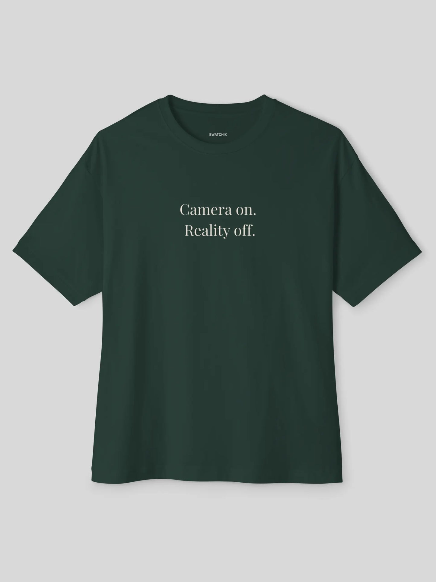 Camera On Oversized Tee