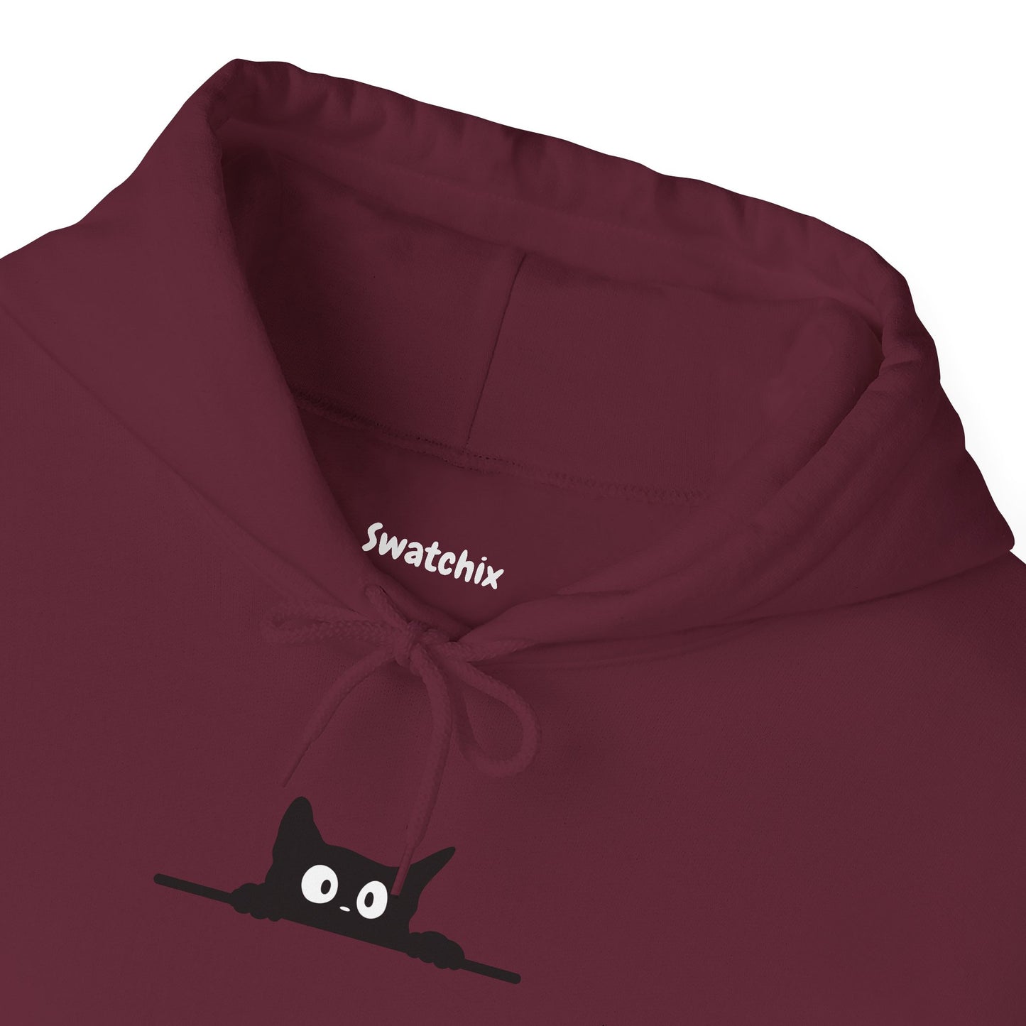 Peeking Cat Unisex Hoodie