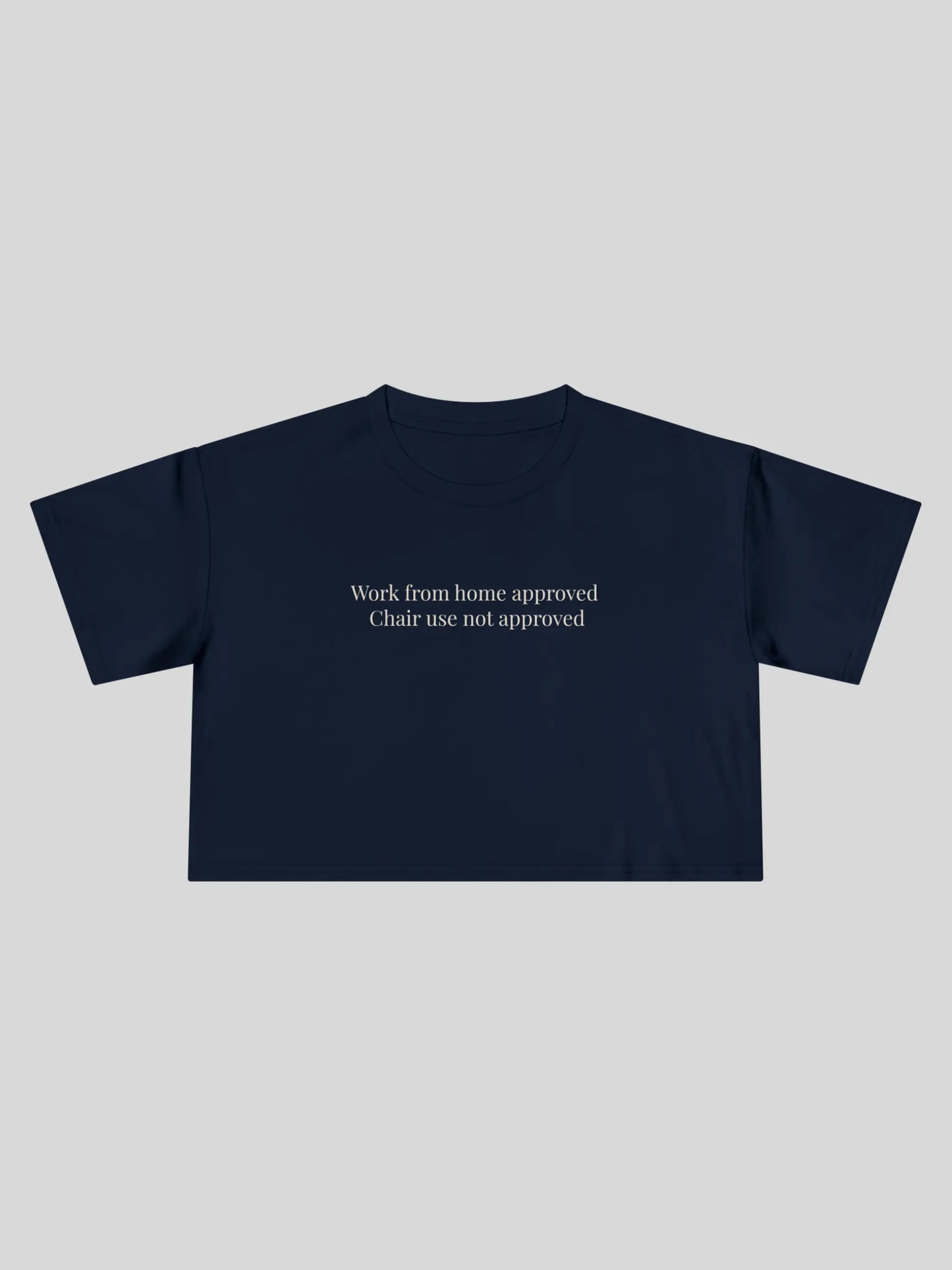 WFH Cropped Tee