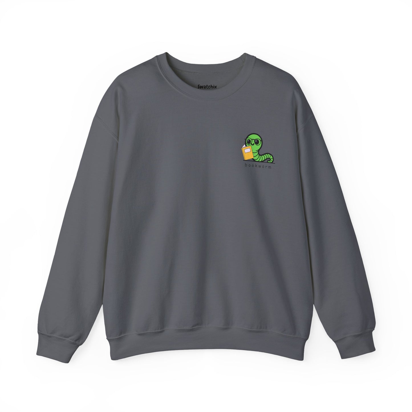 Cute Bookworm Unisex Crewneck Sweatshirt